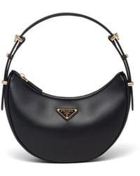 Prada - Arqué Re-Nylon Mini Recycled-Nylon Shoulder Bag - Lyst