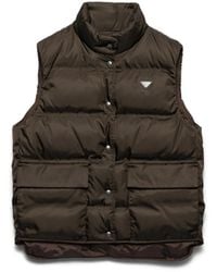 Prada - Re-Nylon Down Vest - Lyst