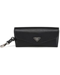Prada - Porta Occhiali In Saffiano - Lyst
