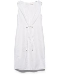 Prada - Faille Dress - Lyst
