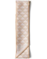 Prada - Jacquard Silk Tie - Lyst