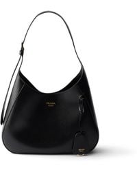 Prada - Boogie Medium Leather Bag - Lyst