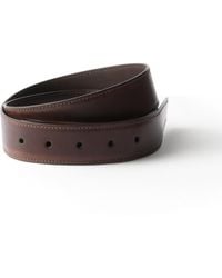 Prada - Leather Belt Strap - Lyst
