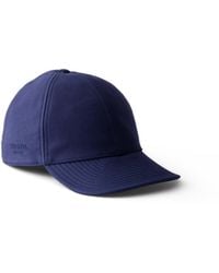 Prada - Old Cotton Satin Baseball Cap - Lyst