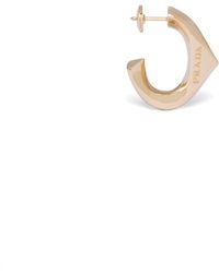 Prada - Eternal Gold Small Earrings In Yellow Gold - Lyst