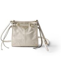 Prada - Bonnie Leather Mini Shoulder Bag - Lyst