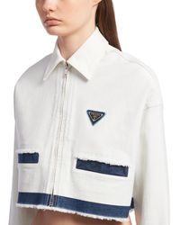 Women's Prada Jean and denim jackets | Lyst