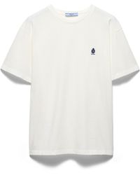 Prada - Garment-Dyed Jersey T-Shirt - Lyst