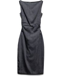 Prada - Stretch Kid Mohair Dress - Lyst