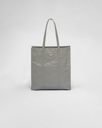 Prada - Medium Antique Nappa Leather Tote Bag - Lyst