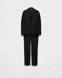 Prada - Single-Breasted Wool And Cashmere Suit - Lyst