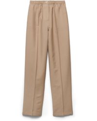 Prada - Light Mohair Pants, Hazelnut - Lyst