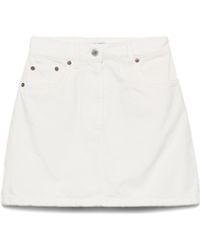 Prada - Denim Miniskirt - Lyst