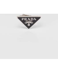 Prada - Symbole Clip Right Earring - Lyst