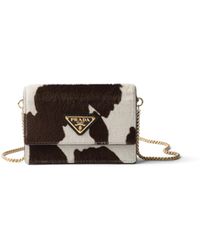 Prada - Portacarte Con Tracolla - Lyst