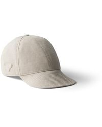 Prada - Baseballkappe Aus Denim, Damen, Größe - Lyst