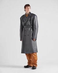 Men's Prada Raincoats and trench coats | Lyst