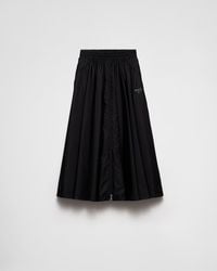 Prada - Full Light Re-Nylon Skirt - Lyst