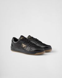 Prada - Downtown Nappa Leather Sneakers - Lyst