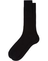 Prada - Cotton Mid-Calf Socks, Size 10 - Lyst
