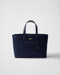 Prada - Re-Edition 1978 Large Re-Nylon And Saffiano Leather Tote Bag - Lyst