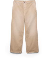 Prada - Gabardine Pants - Lyst
