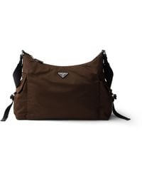 Prada - Bolso Explore De Re-Nylon Y Piel Hombre - Lyst