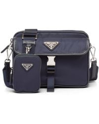 Prada - Schultertasche Aus Re-nylon - Lyst