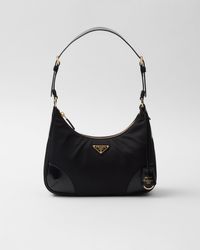 Prada - Re-Edition 2002 Re-Nylon And Brushed Leather Shoulder Bag - Lyst