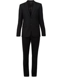 Prada - Single Breasted Wool And Mohair Suit - Lyst