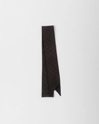 Prada - Cravate En Crêpe De Chine Jacquard - Lyst