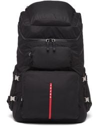 Prada - Technical Fabric Ski Boot Backpack - Lyst