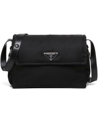 Prada - Medium Padded Re-nylon Shoulder Bag - Lyst