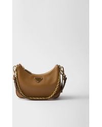 Prada - Mini Sac Re-Edition En Cuir Saffiano - Lyst