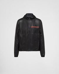 Prada - Light Re-nylon Hooded Jacket - Lyst