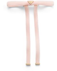 Prada - Velvet Hair Clip, Opal - Lyst