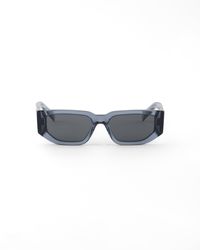 Prada - Gafas De Sol Con Logo Triangular - Lyst