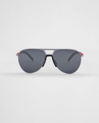 Prada - Linea Rossa Active Sunglasses - Lyst