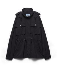 Prada - Technical Fabric Parka - Lyst