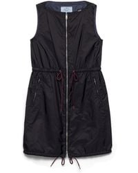 Prada - Lightweight Re-Nylon Mini-Dress - Lyst