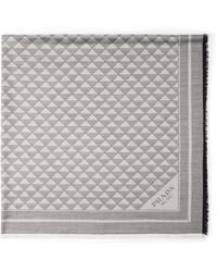 Prada - Scialle - Lyst