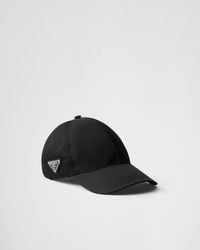 Prada - Re-Nylon Baseball Cap - Lyst