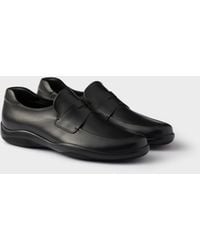 Prada - Toblach Leather Loafers - Lyst