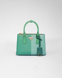 Prada - Kleine Galleria Special-Edition-Tasche Aus Saffiano - Lyst