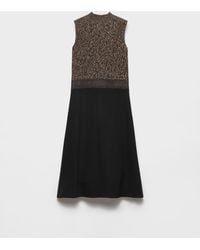 Prada - Shetland Wool And Cashmere Dress - Lyst