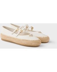 Prada - Ballerine Mary Jane - Lyst