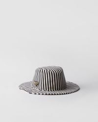 Prada - Chapeau En Coton - Lyst