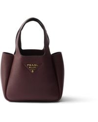 Prada - Liaison Mini-Handtasche Aus Leder, Damen - Lyst