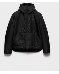 Prada - Veste À Capuche En Re-Nylon - Lyst