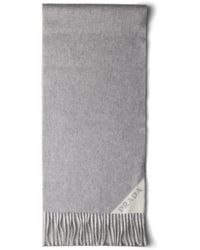 Prada - Bufanda De Tejido Doble De Cachemir, Hombre - Lyst